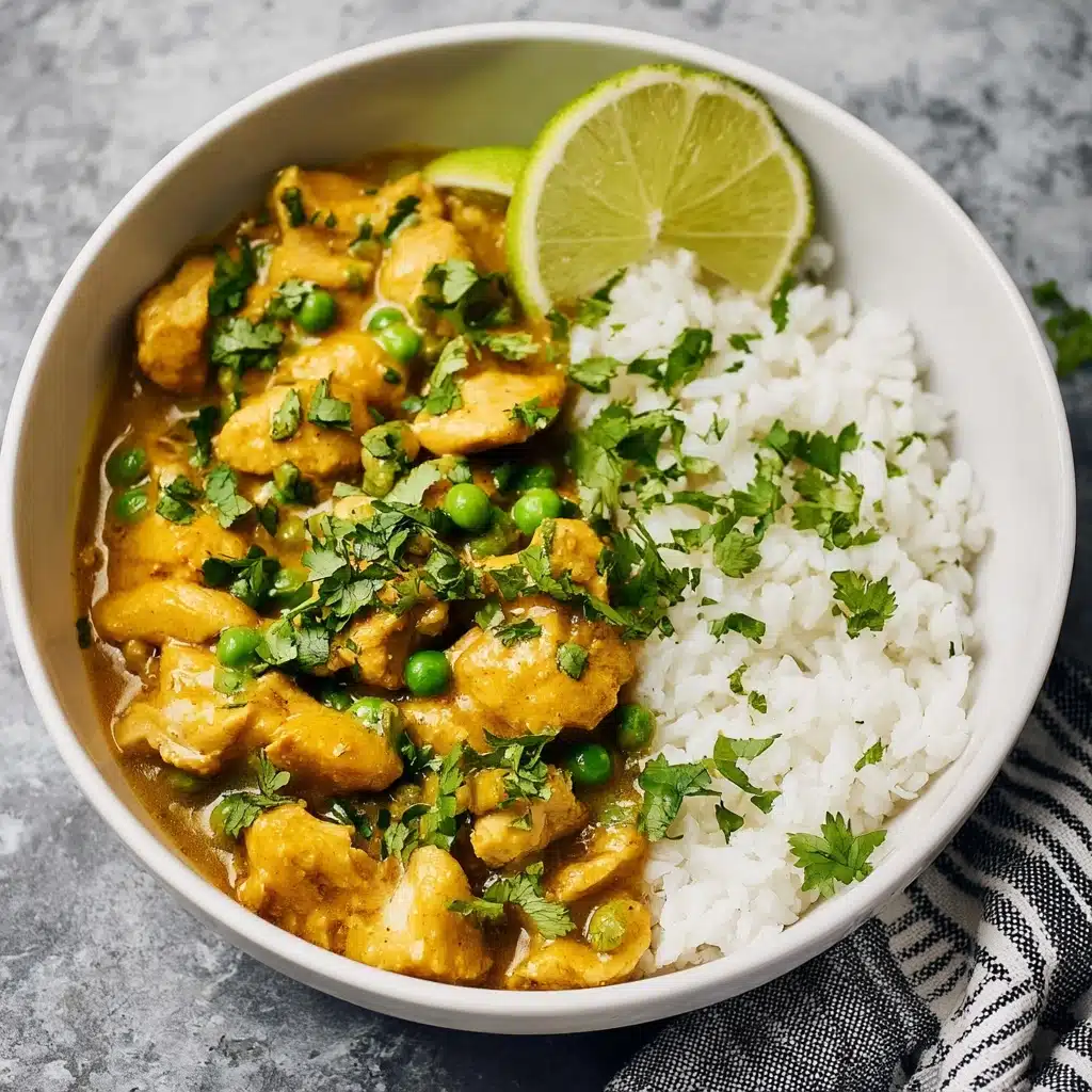 Easy Coconut Curry Chicken Recipe - Recipe Image