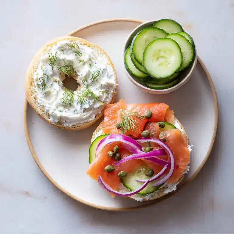 Smoked Salmon Bagel Recipe