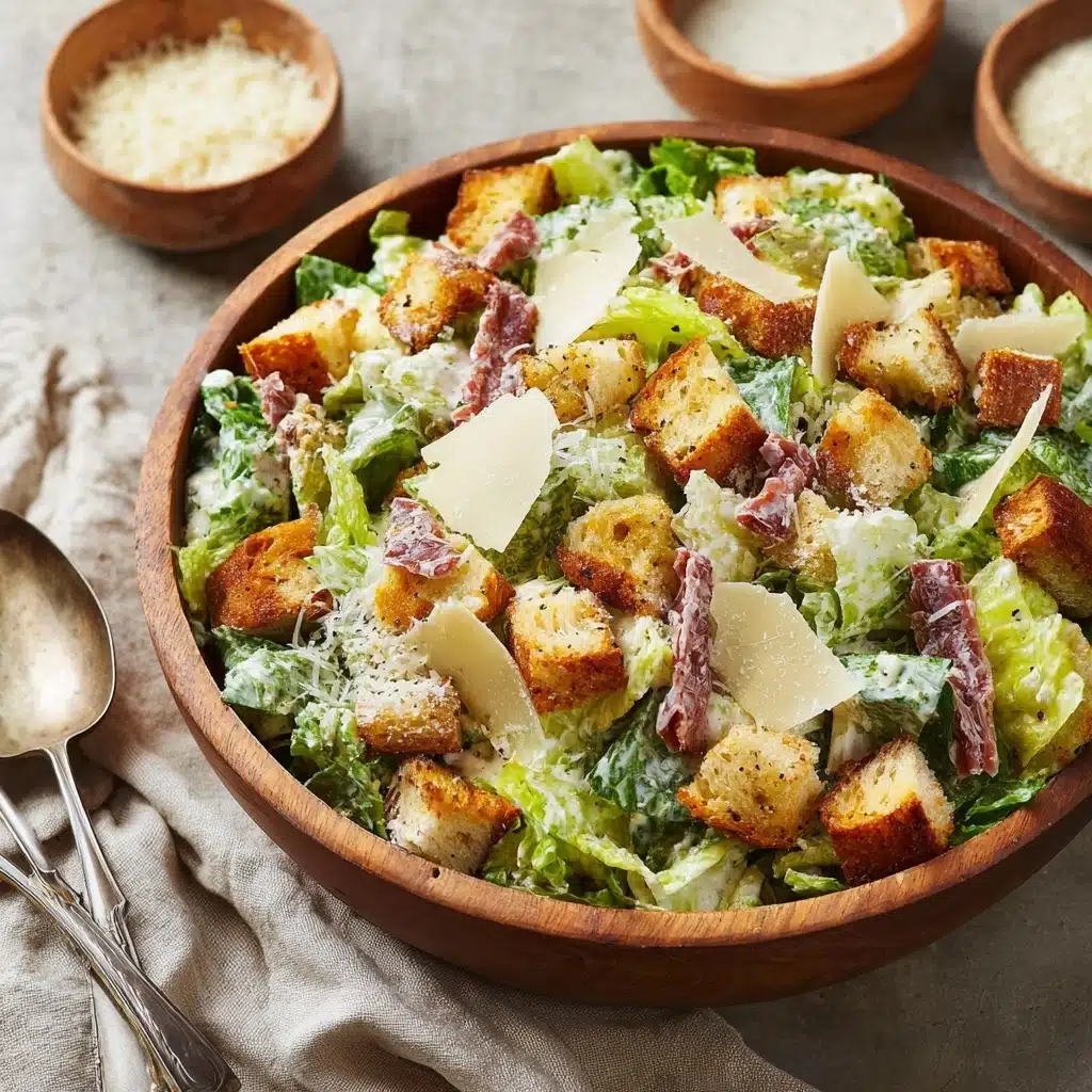 Homemade Caesar Salad (The BEST Caesar Salad Dressing!) Recipe - Recipe Image
