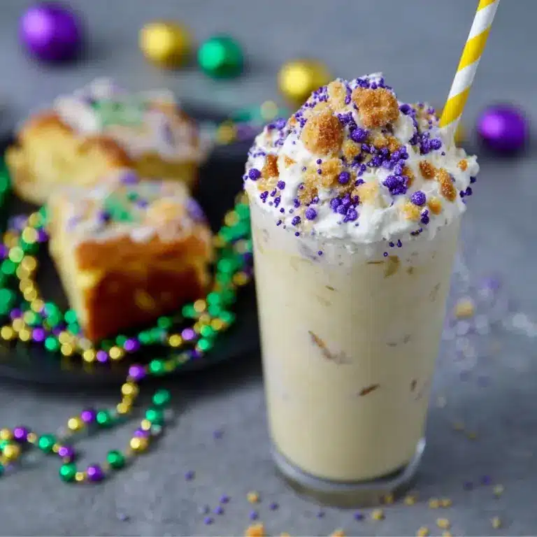 King Cake Frappuccino Recipe