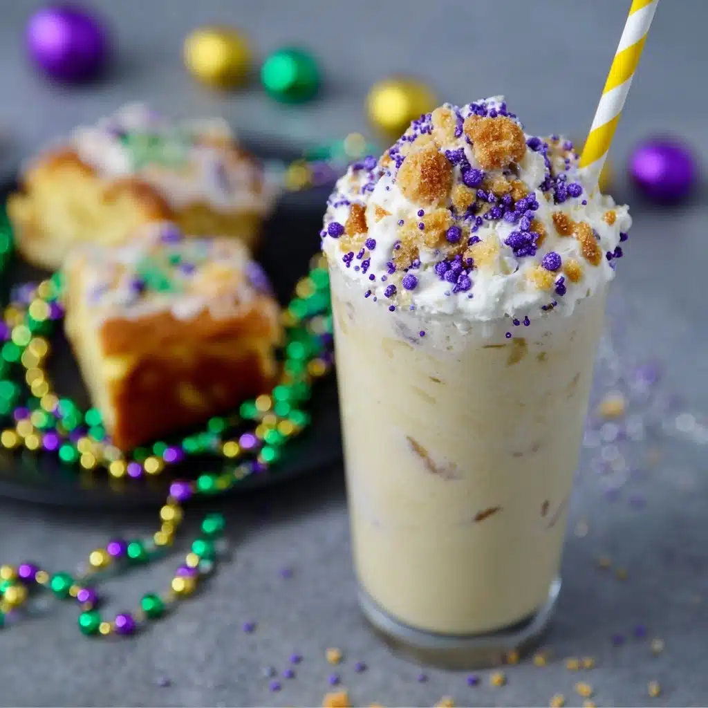 King Cake Frappuccino Recipe