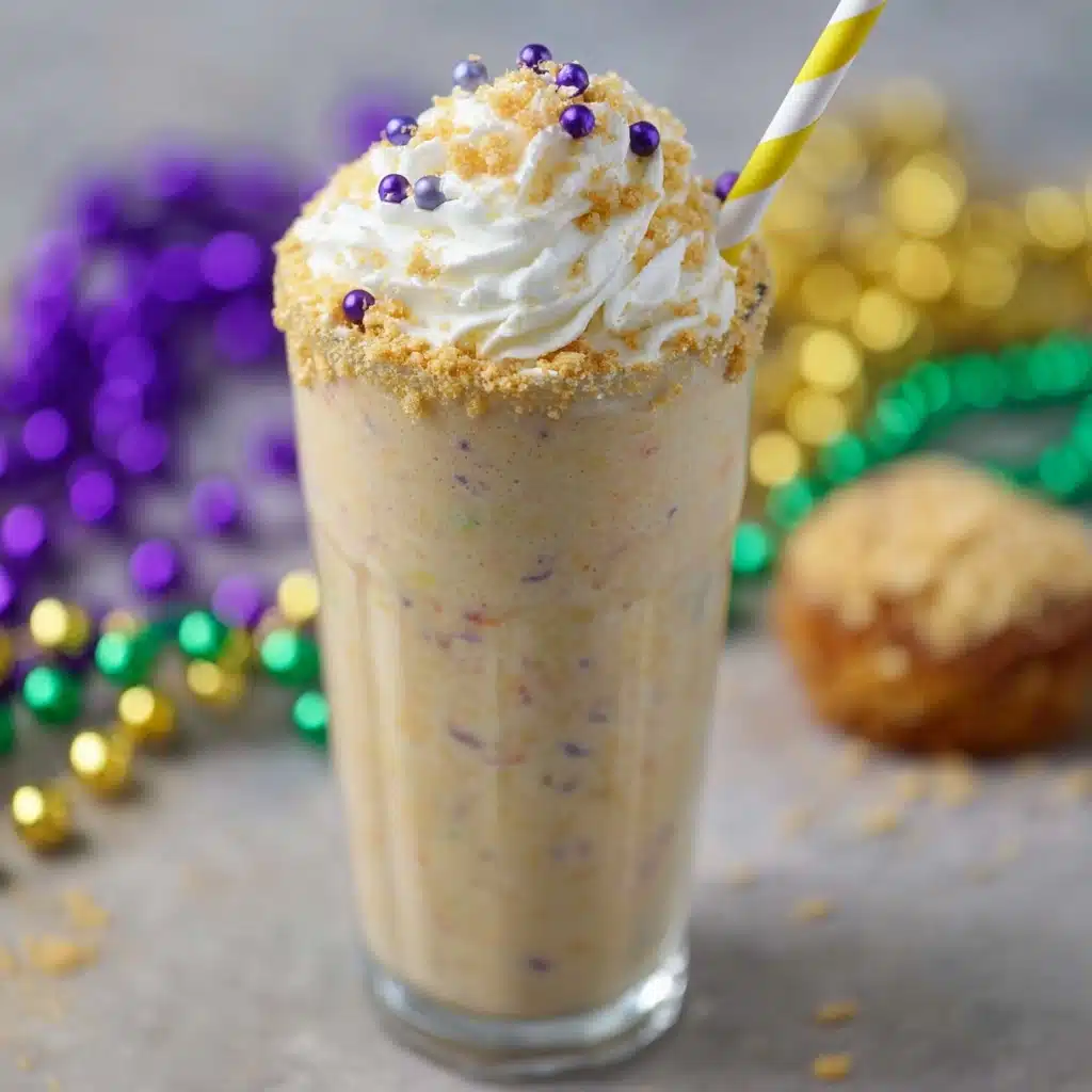 King Cake Frappuccino Recipe - Recipe Image