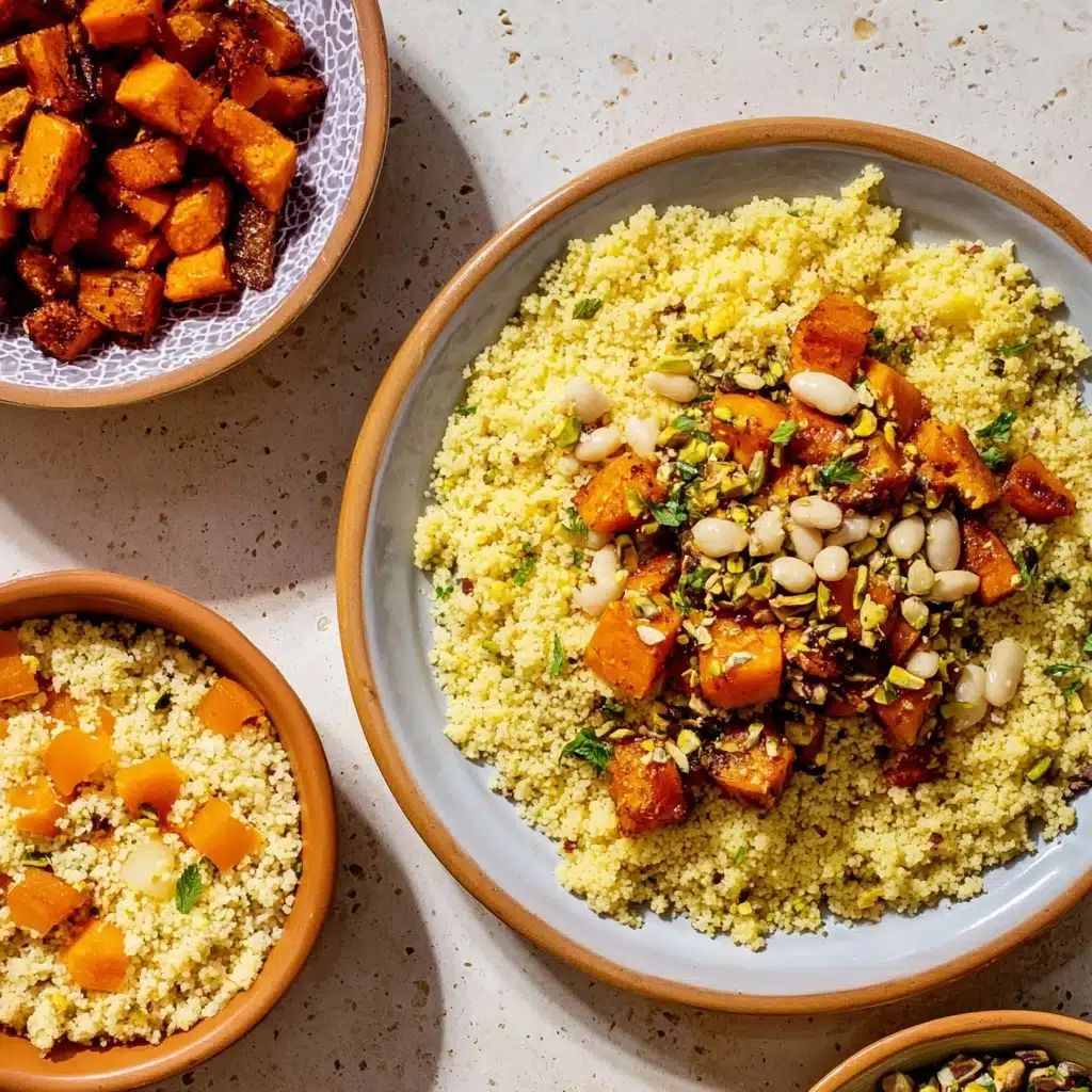 Sweet Potato Couscous Sunshine Bowls Recipe - Recipe Image