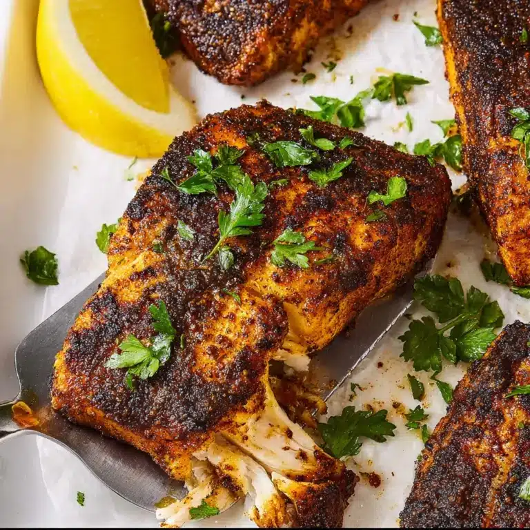 Blackened Fish Recipe