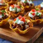 Red, White, and Blue Taco Bites Recipe