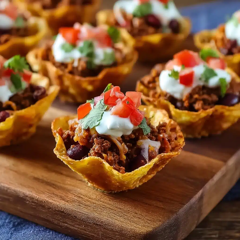 Red, White, and Blue Taco Bites Recipe