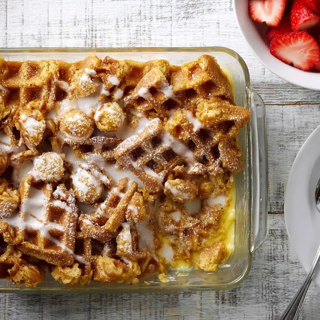 Chicken and Waffle Casserole Recipe - Recipe Image
