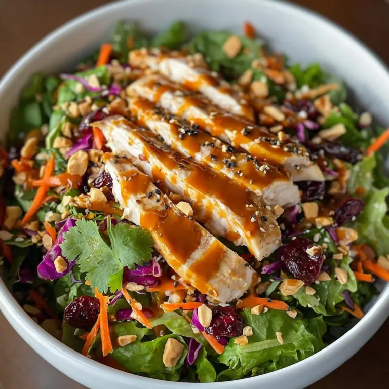 Asian Chicken Cranberry Salad Recipe