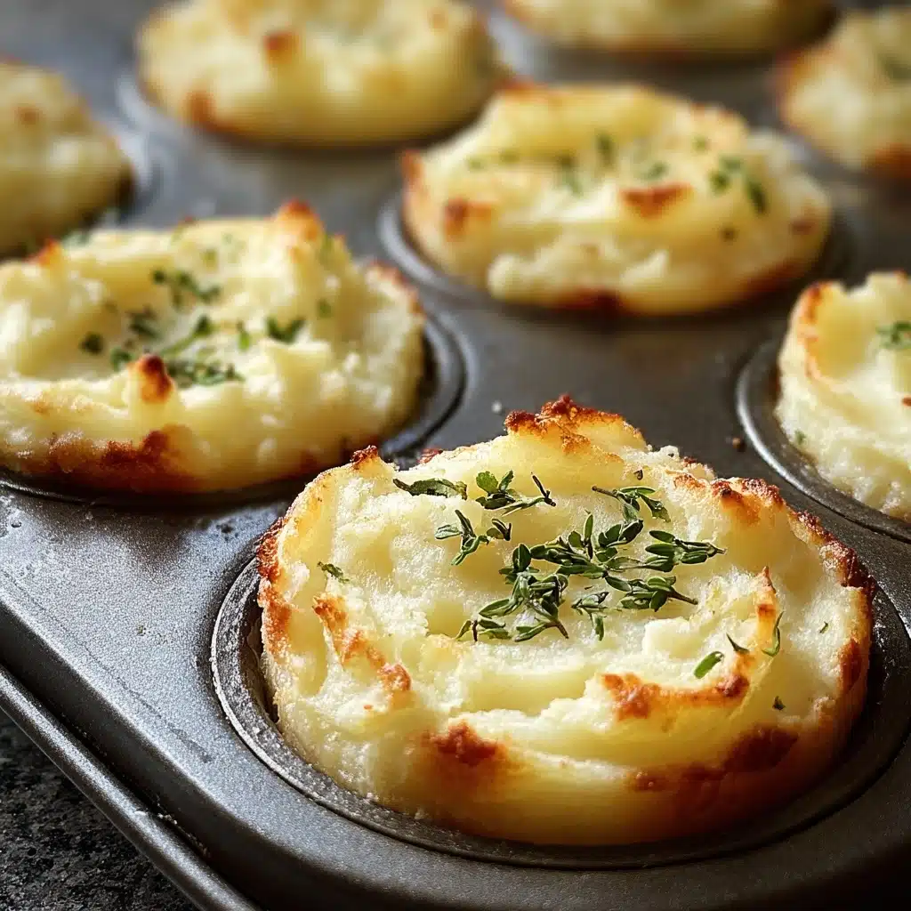 Cheesy Mashed Potato Puffs Recipe - Recipe Image