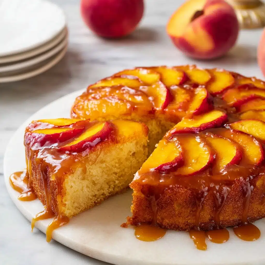 Peach Upside Down Cake Recipe