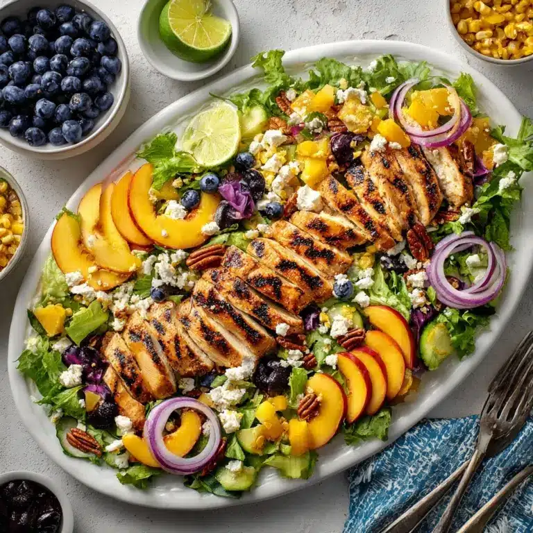 Salad with Corn and Lime Basil Dressing Recipe