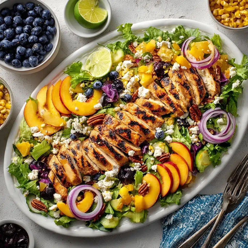 Salad with Corn and Lime Basil Dressing Recipe