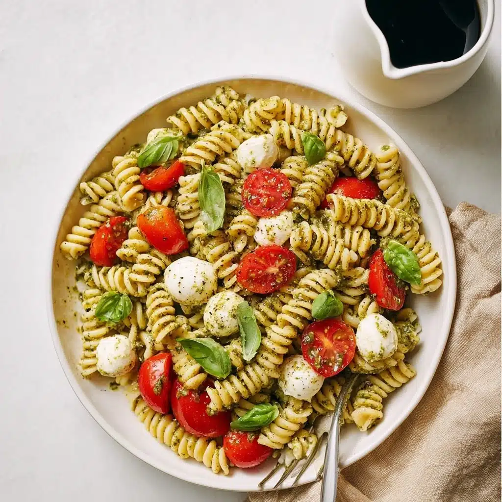 Caprese Pasta Salad Recipe - Recipe Image