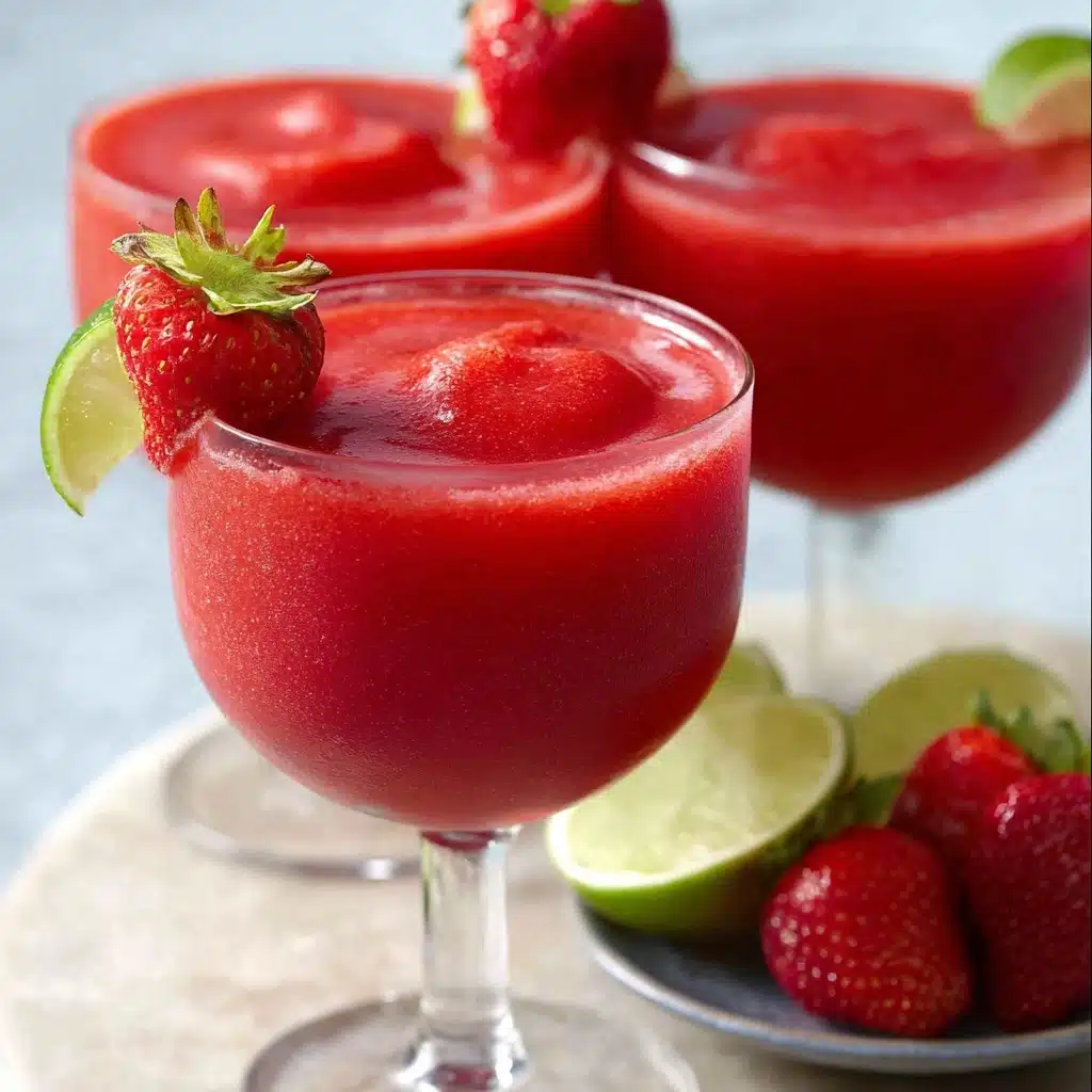 Frozen Strawberry Daiquiri Recipe - Recipe Image
