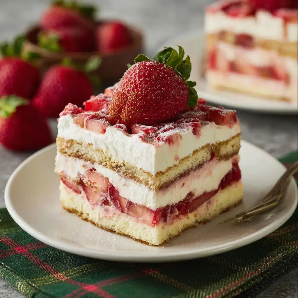 Strawberry Cheesecake Tiramisu Recipe