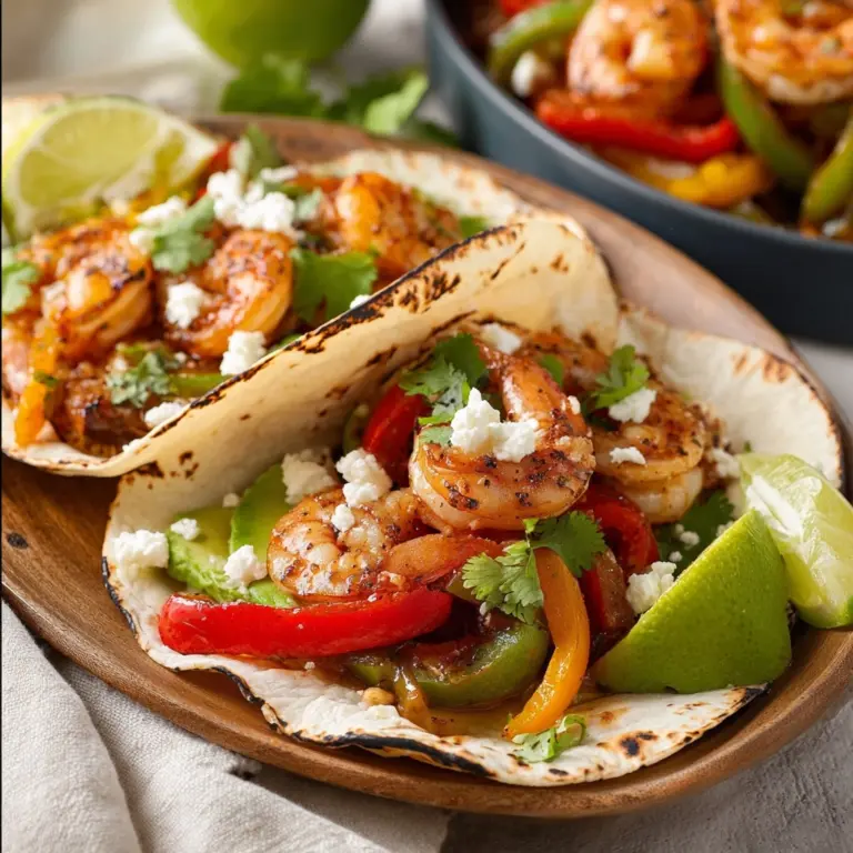 Shrimp Fajitas Recipe