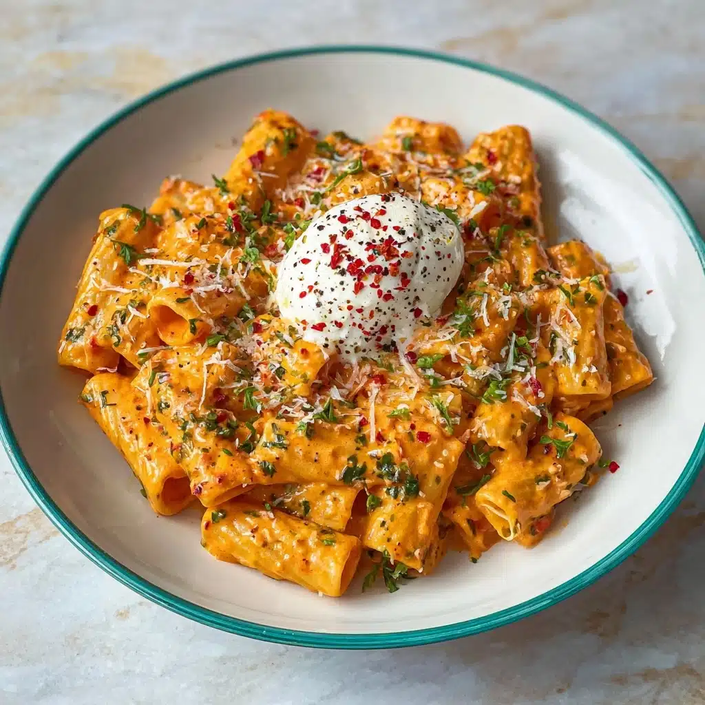 Creamy Tomato Garlic Pasta Recipe
