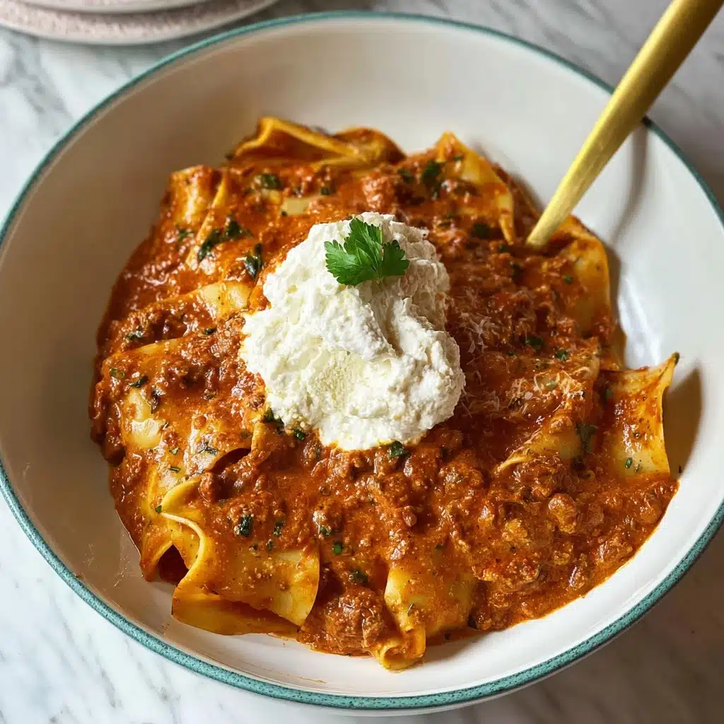 Easy & Creamy Lasagna Soup Recipe - Recipe Image
