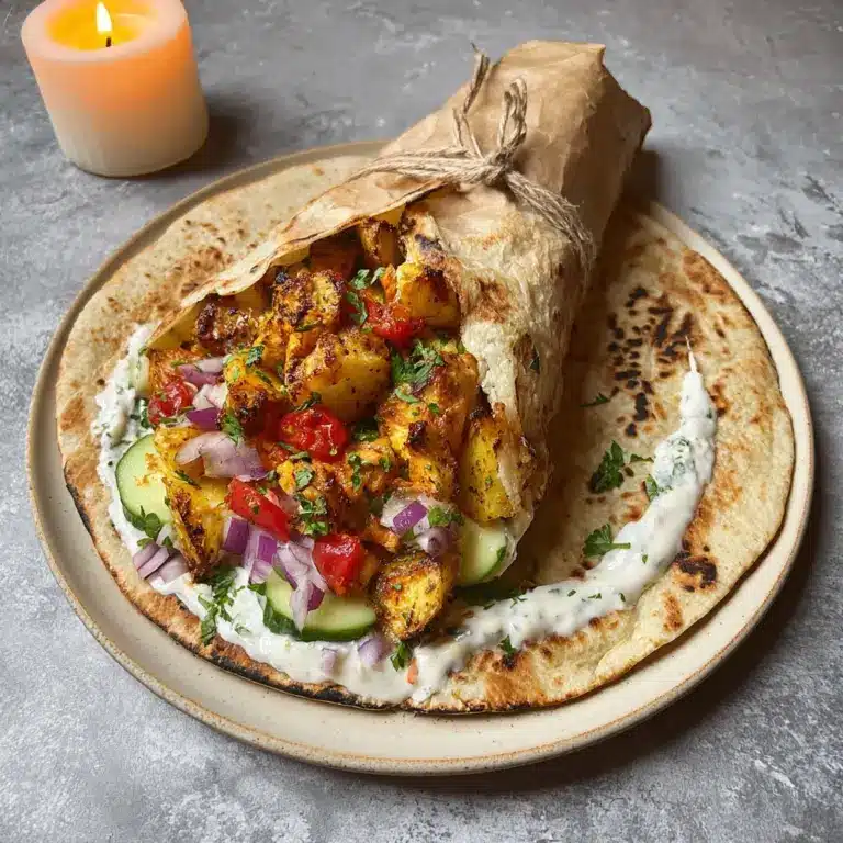 20 Minute Air-Fryer Chicken Gyros Recipe