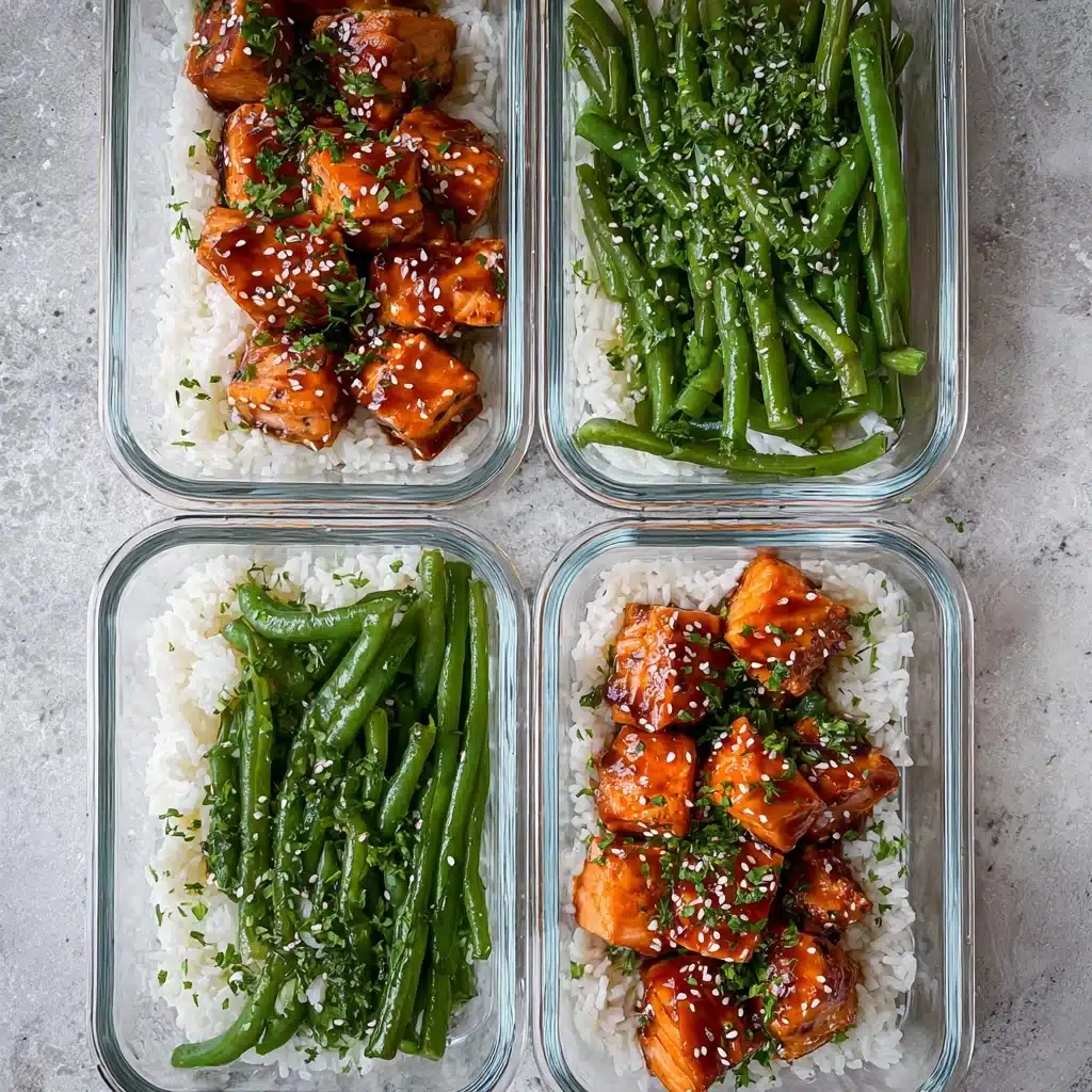 Best Air Fryer Teriyaki Salmon Bites Recipe - Recipe Image