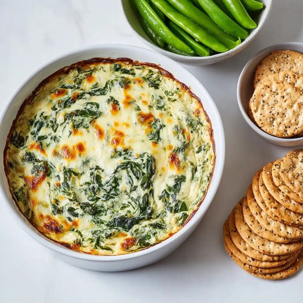 Cheesy Baked Spinach Ricotta Dip - Alrightwithme Recipe