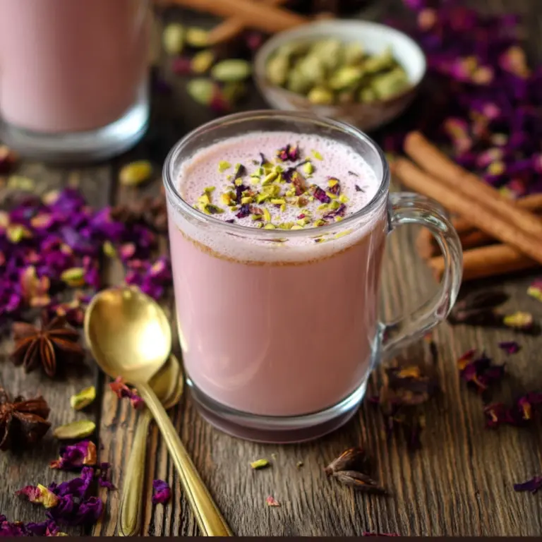 Kashmiri Chai (Pink Tea) Recipe