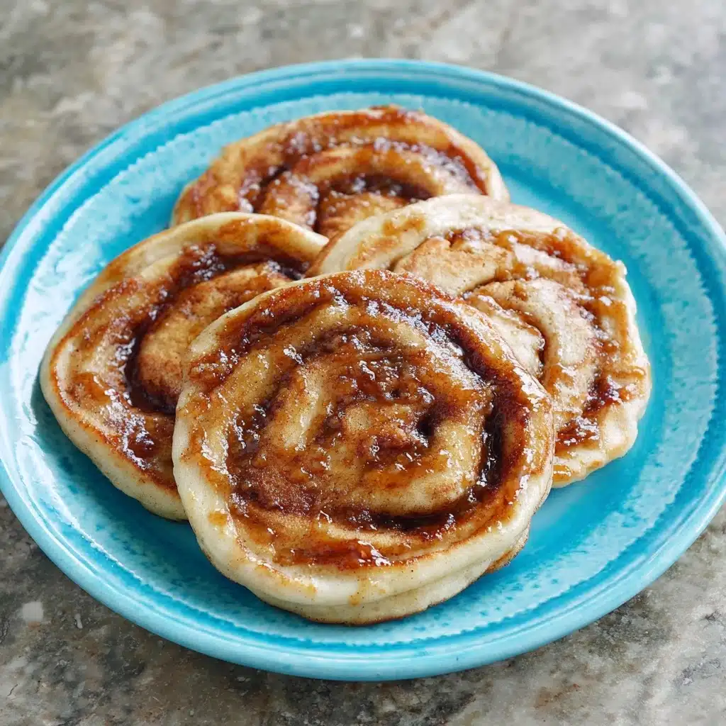 Cinnamon Roll Pancakes Recipe - Recipe Image