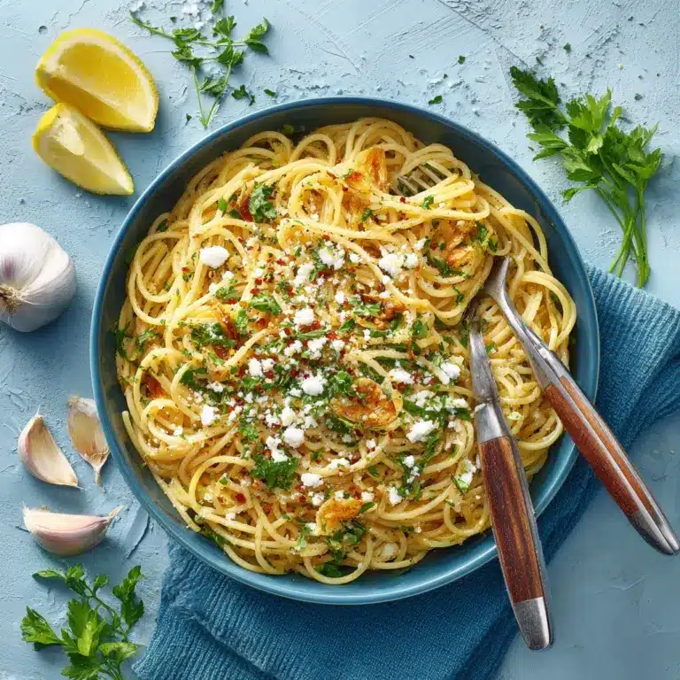 Spaghetti Aglio E Olio Recipe