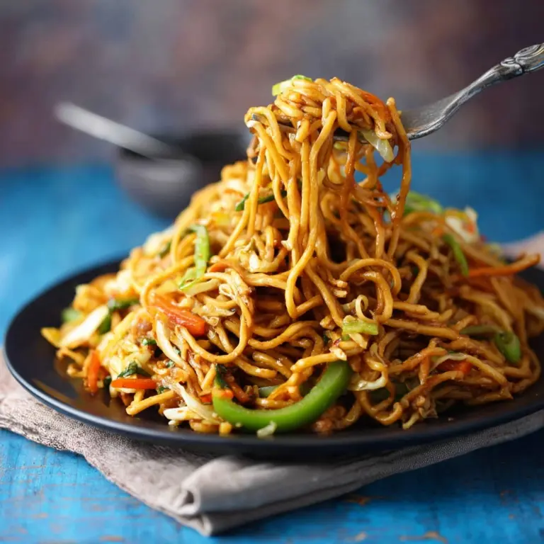 Desi Chow Mein Recipe