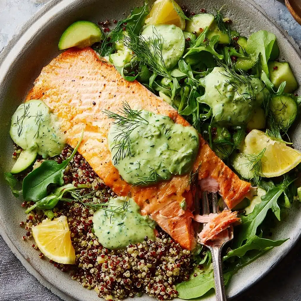 Salmon Quinoa Bowl Recipe - Recipe Image
