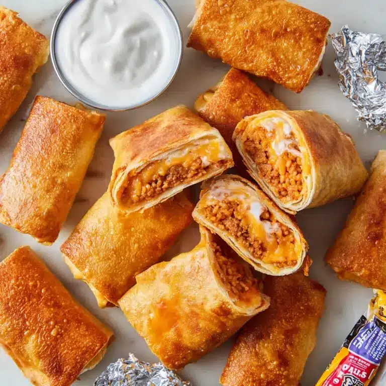 Copycat Taco Bell Grilled Cheese Burritos Recipe