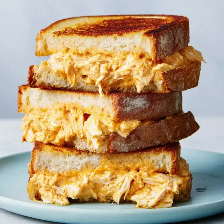 Buffalo Chicken Grilled Cheese Recipe