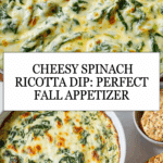 Cheesy Baked Spinach Ricotta Dip - Alrightwithme Recipe