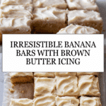 Banana Bars with Brown Butter Icing Recipe