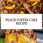 Peach Coffee Cake Recipe