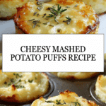 Cheesy Mashed Potato Puffs Recipe