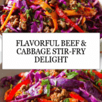 Healthy Ground Beef Cabbage Stir-Fry Recipe