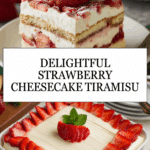 Strawberry Cheesecake Tiramisu Recipe