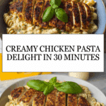 The Best Creamy Chicken and Pasta (Easy Recipe) Recipe