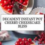 Instant Pot Cherry Cheesecake Recipe