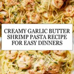 Garlic Butter Shrimp Pasta Recipe