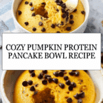 Pumpkin Protein Pancake Bowl Recipe