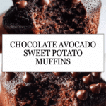 Chocolate Sweet Potato Avocado Muffins: A Healthy Treat! Recipe