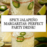 Spicy Jalapeño Margaritas for a Crowd Recipe