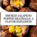Jalapeno Popper Smoked Meatballs Recipe