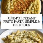 Creamy Pesto Sauce Pasta (Best Easy One Pot Recipe) Recipe