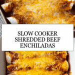 Shredded Beef Enchiladas (Slow Cooker) Recipe