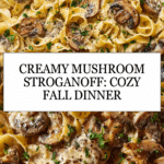 Creamy Mushroom Stroganoff Pasta Recipe