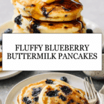 Blueberry Buttermilk Pancakes Recipe