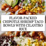 Chipotle Shrimp Taco Bowls Recipe